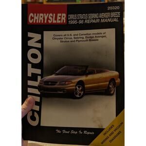 🏖️Chilton Chrysler 1995-1998 Repair Manual